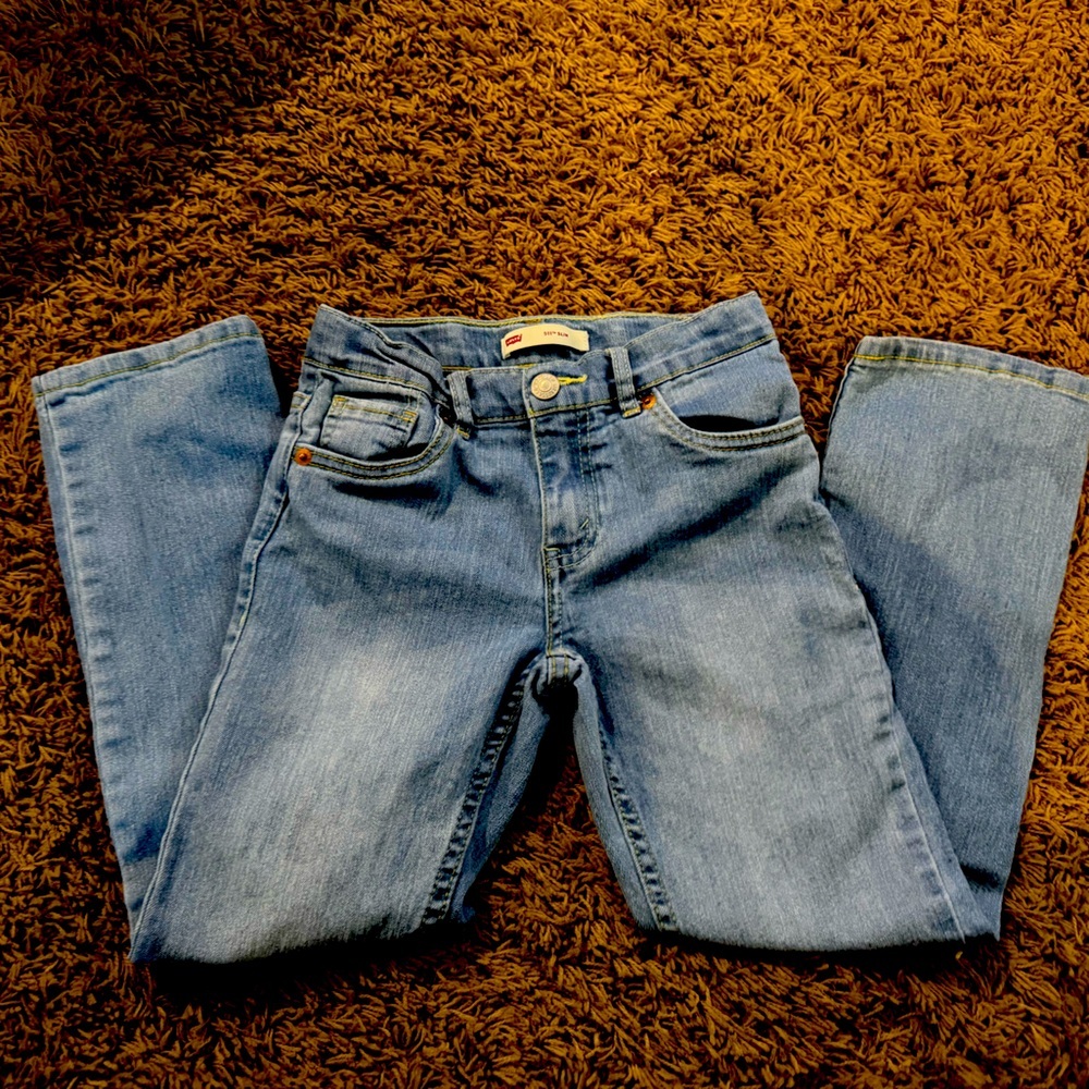 Levi Boys Size-7-8 Slim - Picture 1 of 3